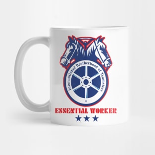 Essential worker, Costco colors union warehouse worker Teamsters gifts Mug